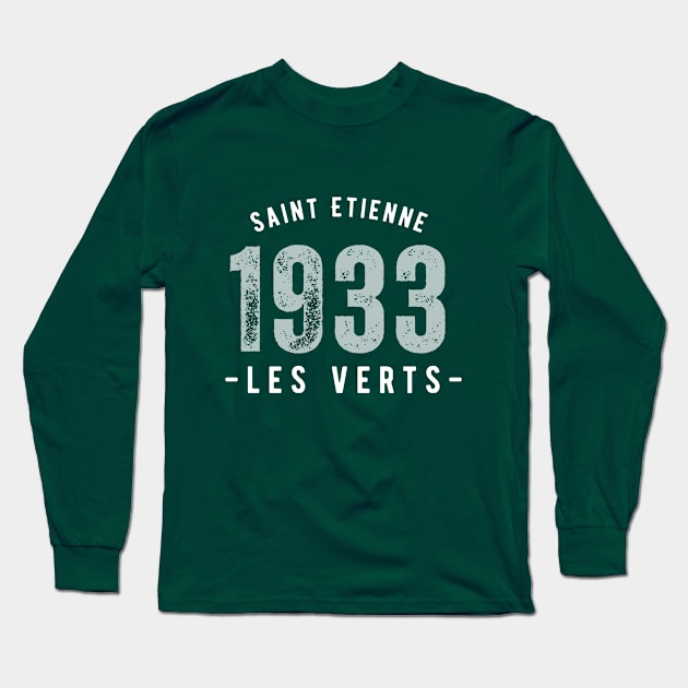 Saint Etienne 1933 Long Sleeve T-Shirt by Providentfoot